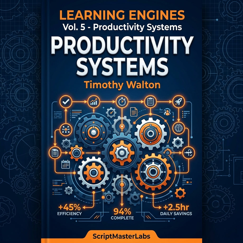 Learning Engines: Vol. 5 — Productivity Systems & Habit Loops