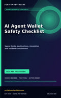 AI Agent Wallet Safety Checklist PDF cover