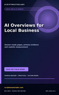 AI Overviews for Local Business PDF cover