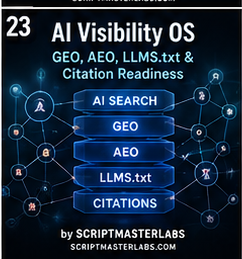 AI Visibility OS by SCRIPTMASTERLABS