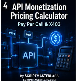API Monetization Pricing Calculator by SCRIPTMASTERLABS