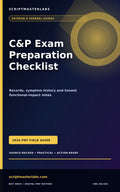 C&P Exam Preparation Checklist PDF cover