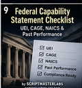 Federal Capability Statement Checklist by SCRIPTMASTERLABS