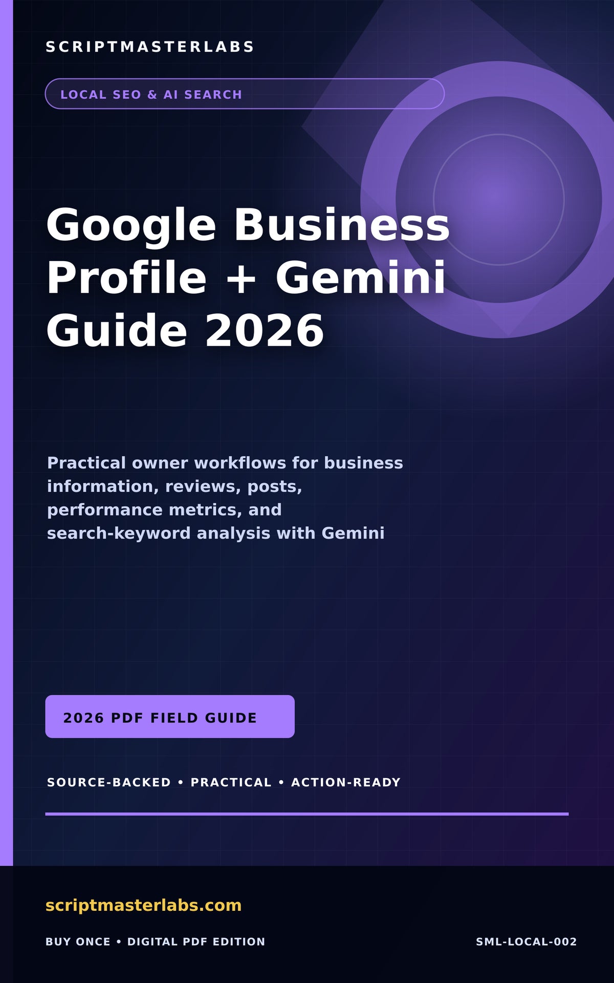 Google Business Profile + Gemini Guide 2026 PDF cover