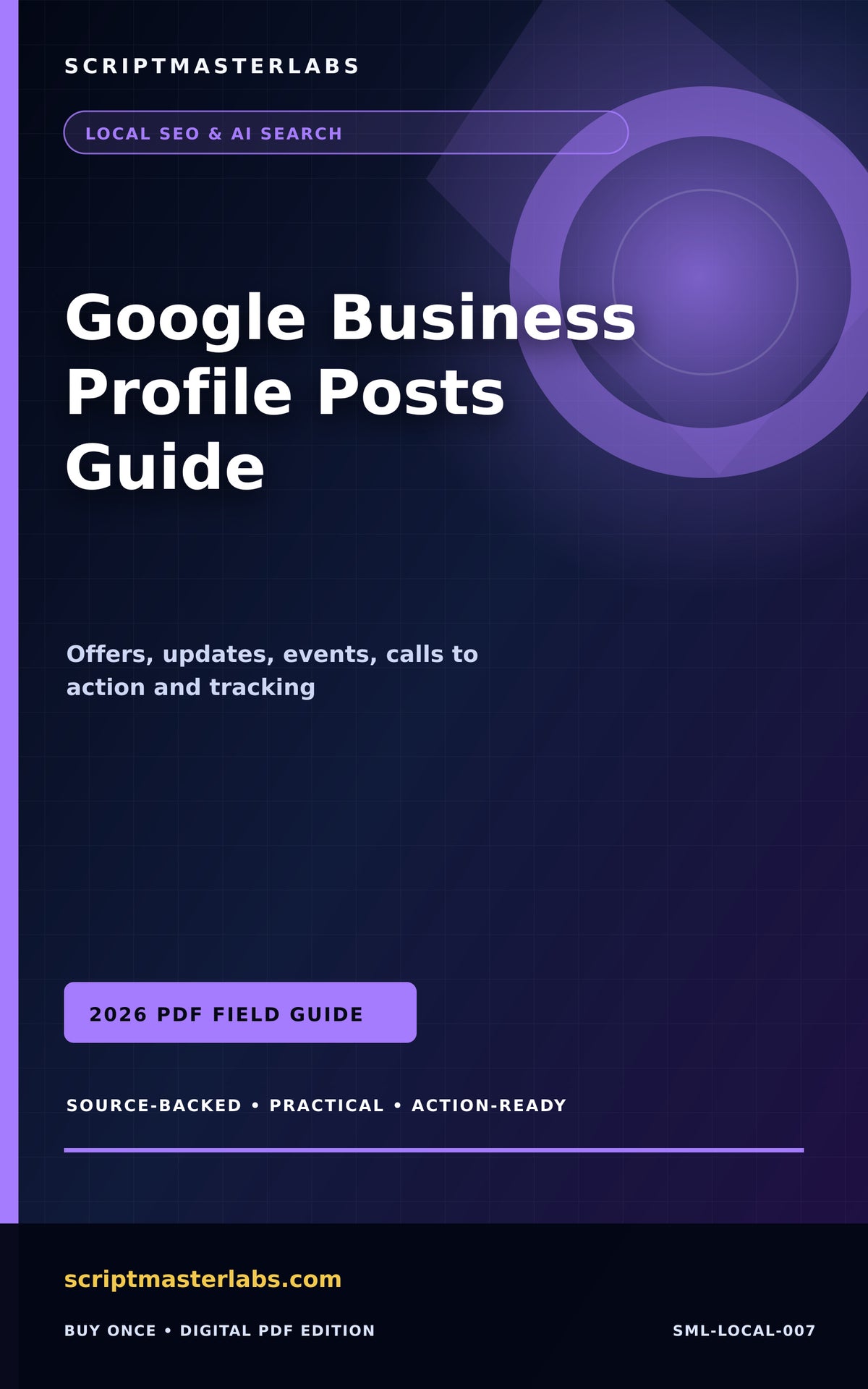 Google Business Profile Posts Guide PDF cover