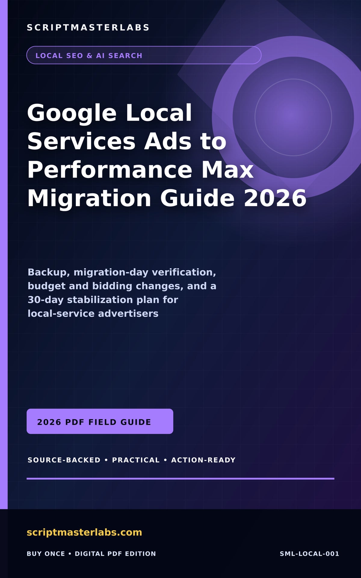 Google Local Services Ads to Performance Max Migration Guide 2026 PDF cover