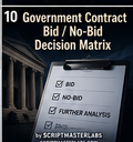 Government Contract Bid No-Bid Decision Matrix by SCRIPTMASTERLABS