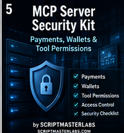 MCP Server Security Kit by SCRIPTMASTERLABS