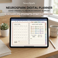 NeuroSpark™: Digital Interactive ADHD Planner (GoodNotes & iPad)