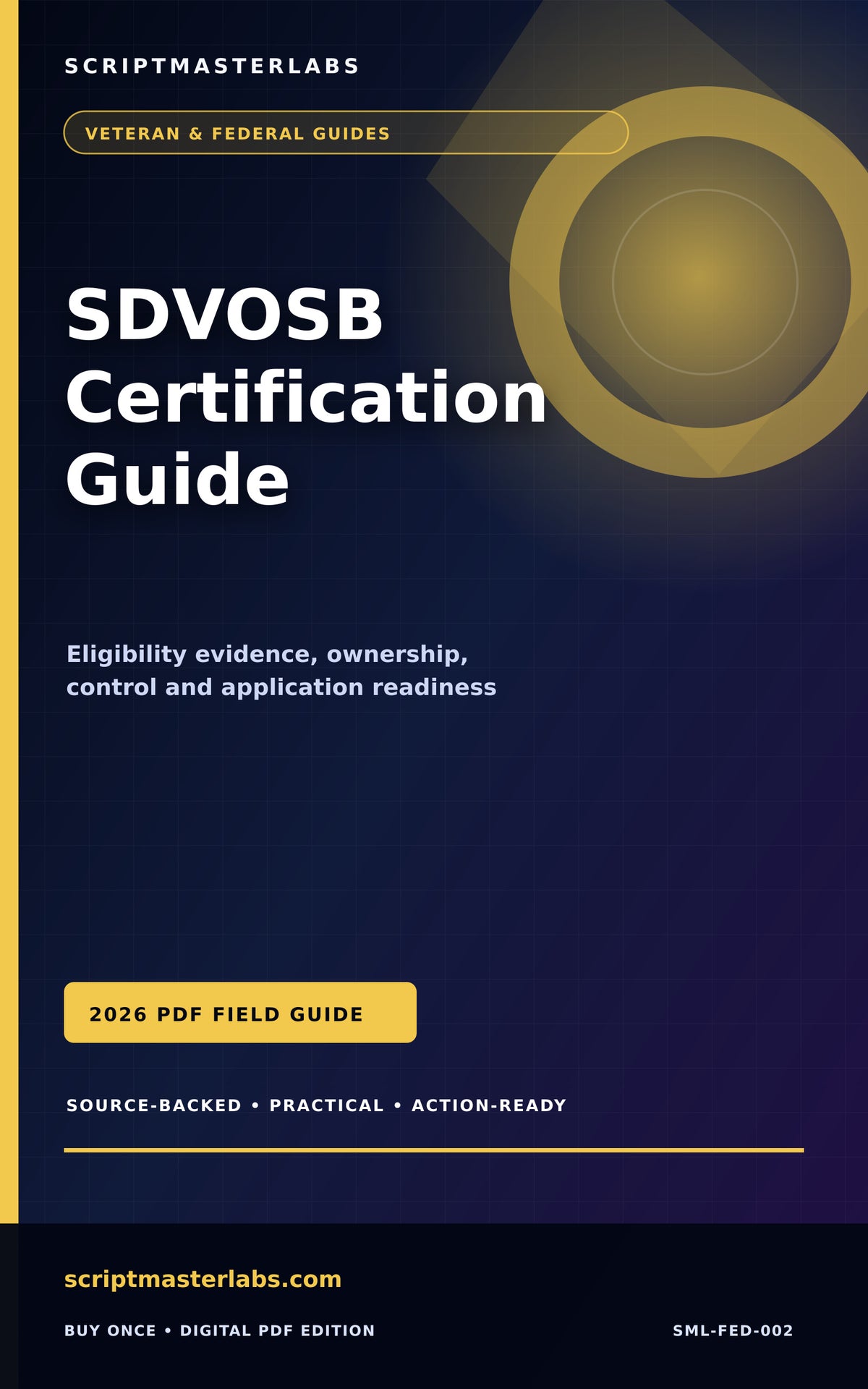 SDVOSB Certification Guide PDF cover