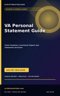 VA Personal Statement Guide PDF cover